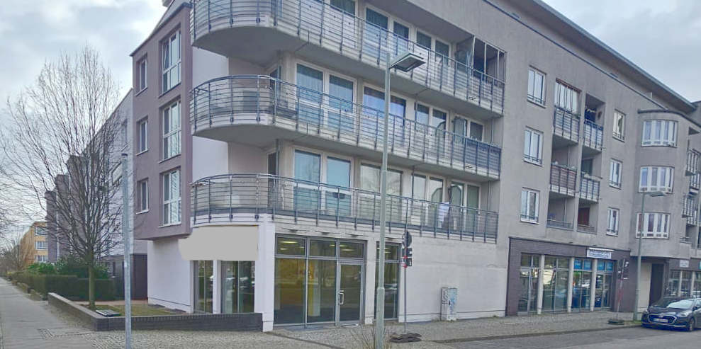 Gut sichtbar Ladenfläche